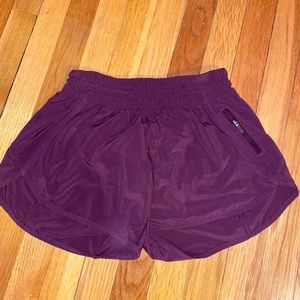 Lululemon Plum Shorts